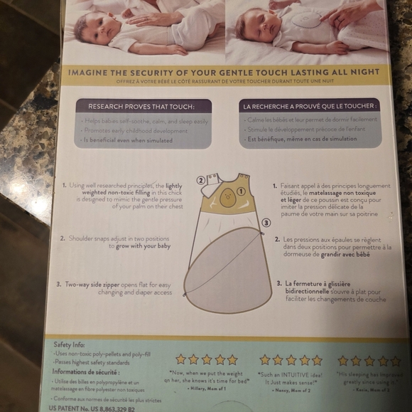 Nested Bean Zen Sack Classic - Light Blue - Picture 4 of 8